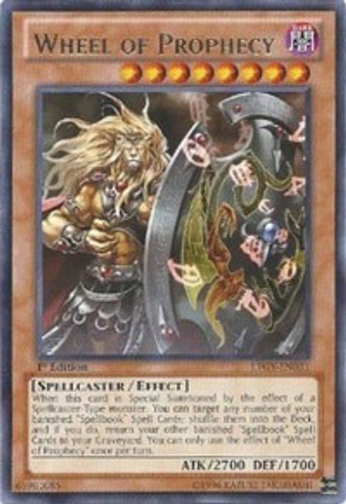 Wheel of Prophecy (LTGY-EN031) - Rare