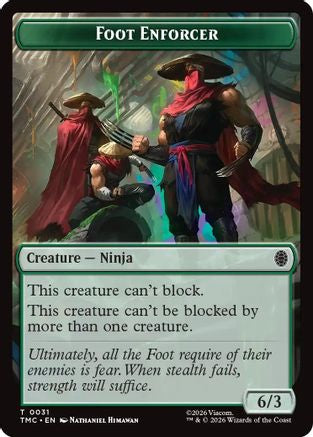 Foot Enforcer (TMC-031) - Commander: Teenage Mutant Ninja Turtles