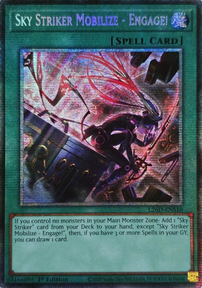 Sky Striker Mobilize - Engage! (Starlight Rare) (L26D-ENS10) - Starlight Rare