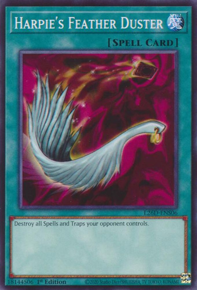 Harpie's Feather Duster (L26D-ENS06) - Common