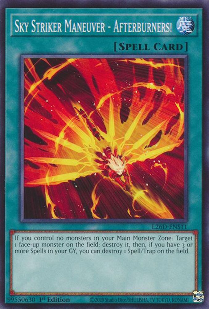 Sky Striker Maneuver - Afterburners! (L26D-ENS11) - Common