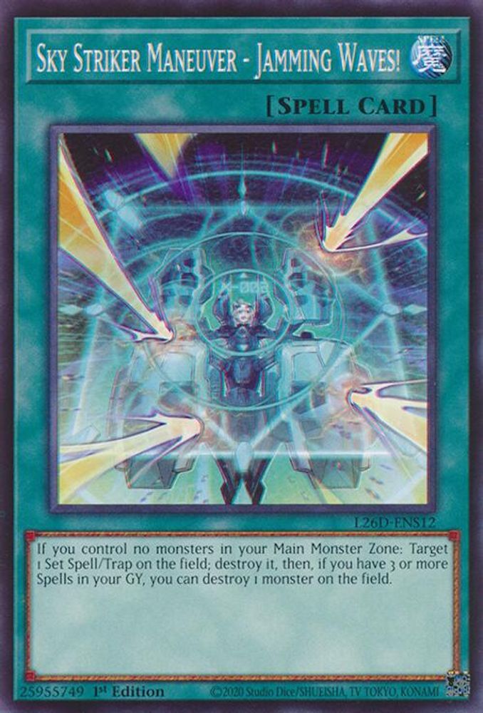Sky Striker Maneuver - Jamming Waves! (L26D-ENS12) - Common