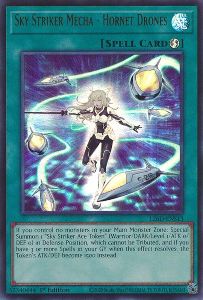 Sky Striker Mecha - Hornet Drones (L26D-ENS13) - Ultra Rare