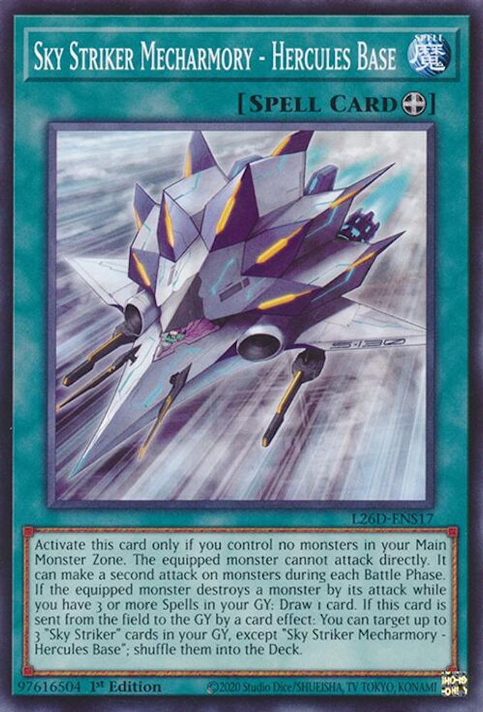 Sky Striker Mecharmory - Hercules Base (L26D-ENS17) - Common