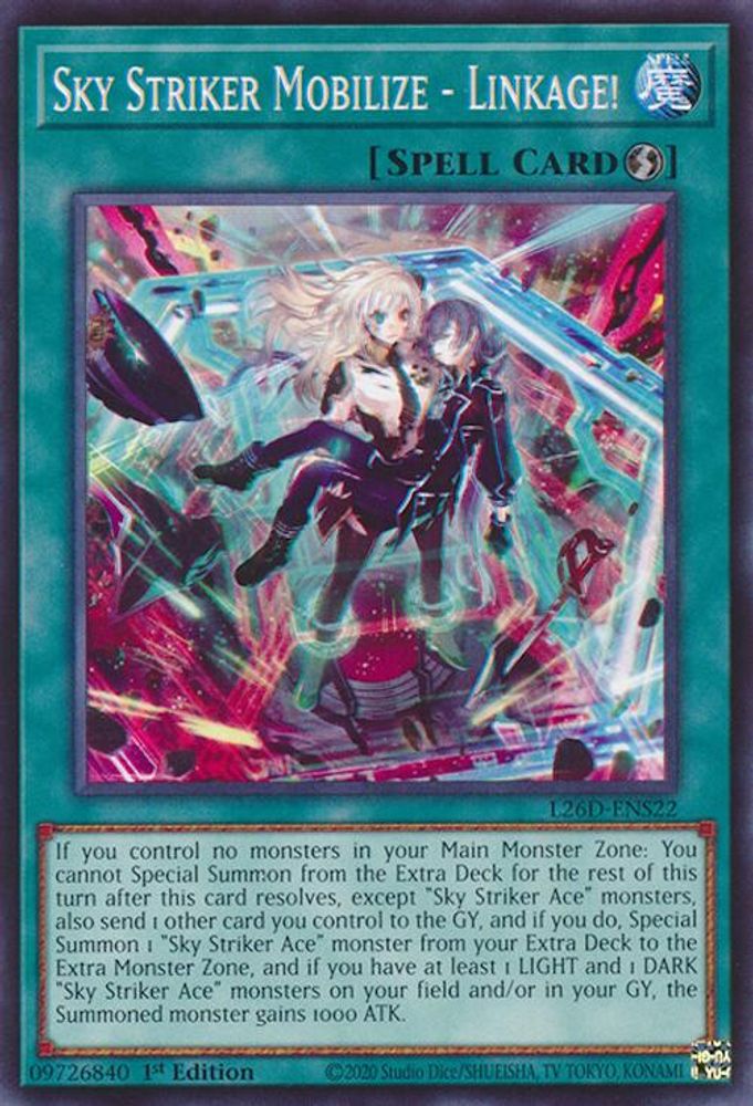 Sky Striker Mobilize - Linkage! (L26D-ENS22) - Common