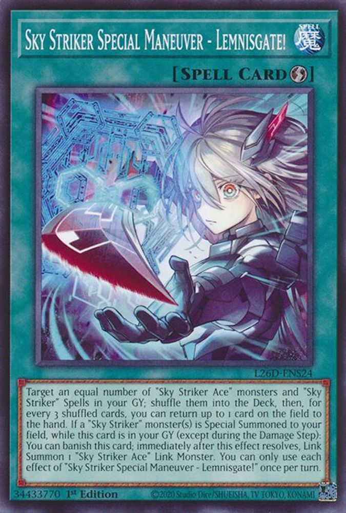 Sky Striker Special Maneuver - Lemnisgate! (L26D-ENS24) - Common