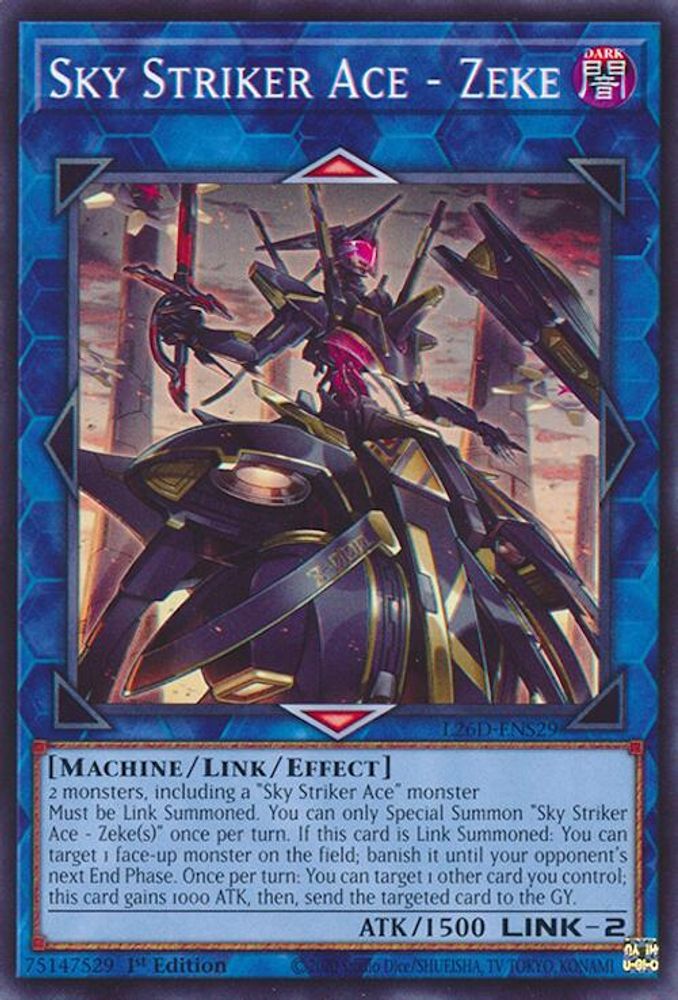 Sky Striker Ace - Zeke (L26D-ENS29) - Common