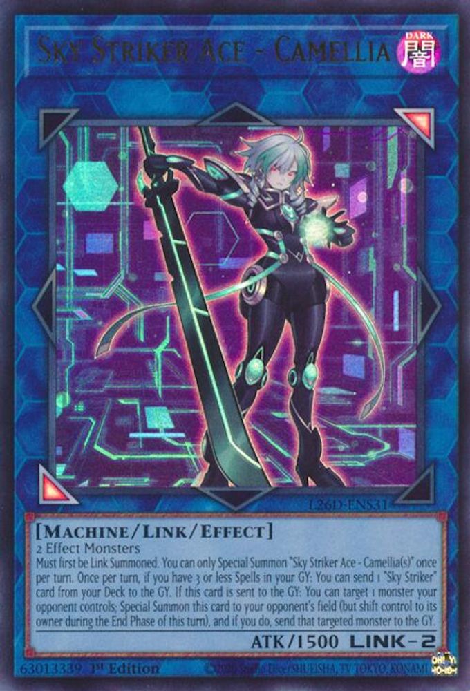 Sky Striker Ace - Camellia (L26D-ENS31) - Ultra Rare