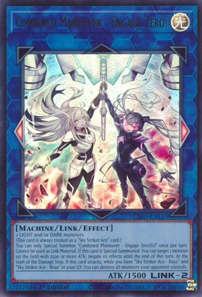 Combined Maneuver - Engage Zero! (L26D-ENS33) - Ultra Rare