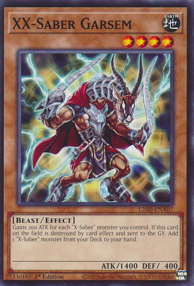 XX-Saber Garsem (L26D-ENX07) - Common