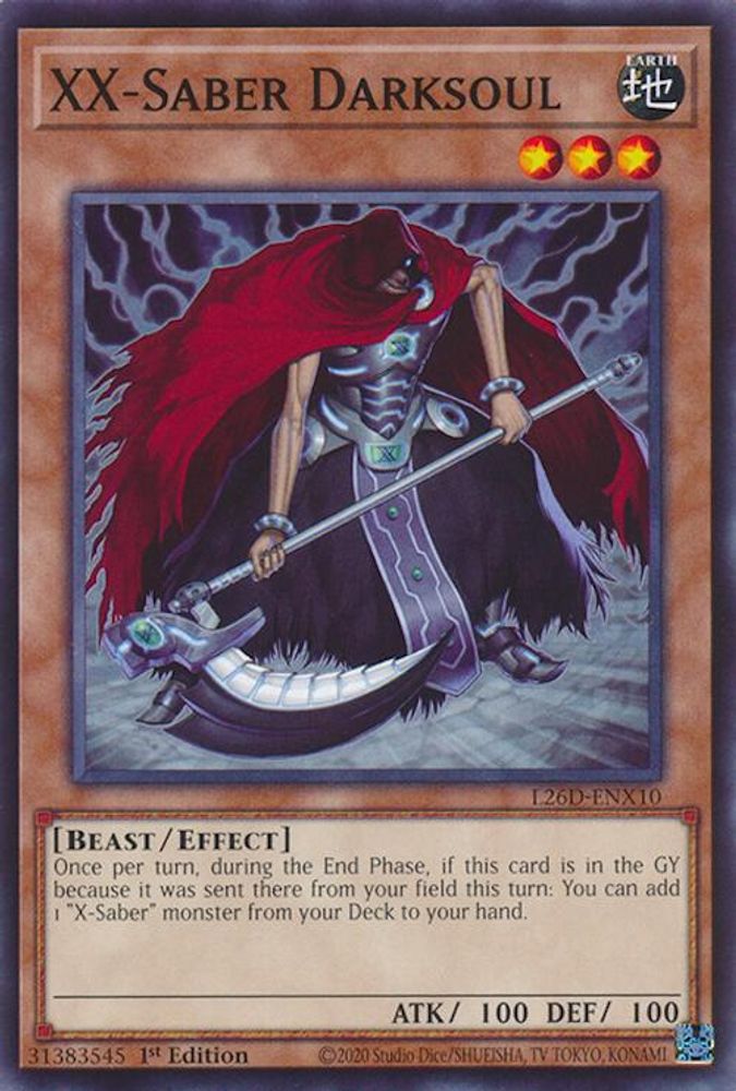 XX-Saber Darksoul (L26D-ENX10) - Common