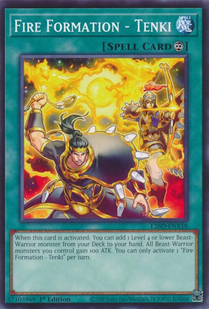 Fire Formation - Tenki (L26D-ENX18) - Common