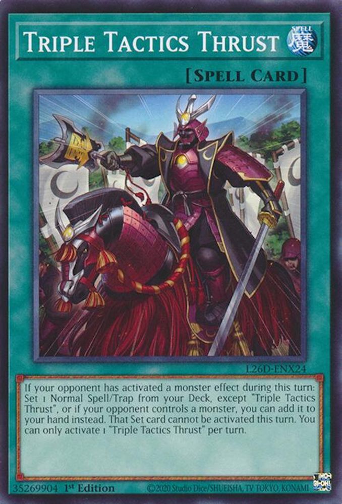 Triple Tactics Thrust - L26D-ENX24 (L26D-ENX24) - Common