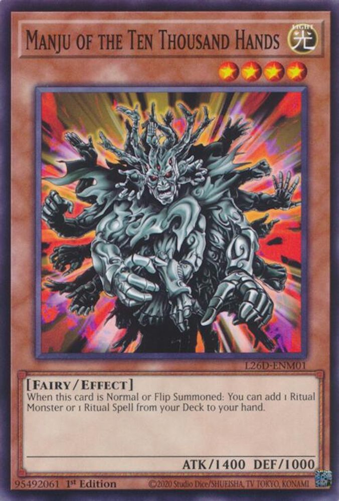 Manju of the Ten Thousand Hands (L26D-ENM01) - Common
