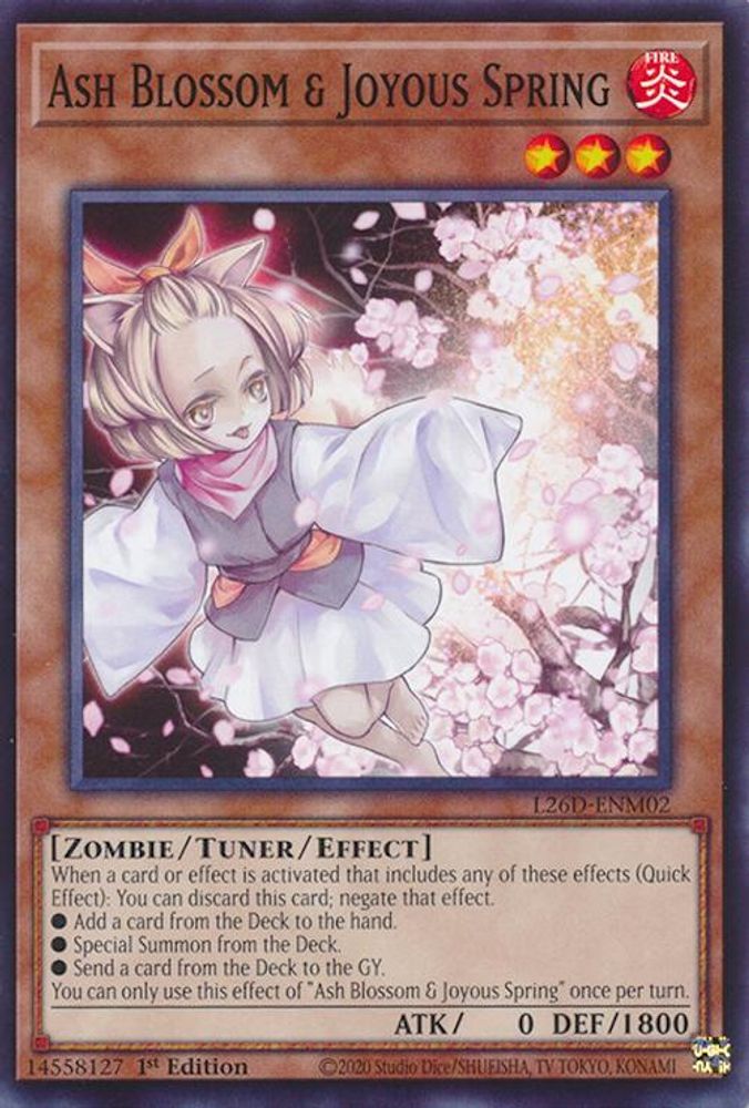 Ash Blossom & Joyous Spring (L26D-ENM02) - Common