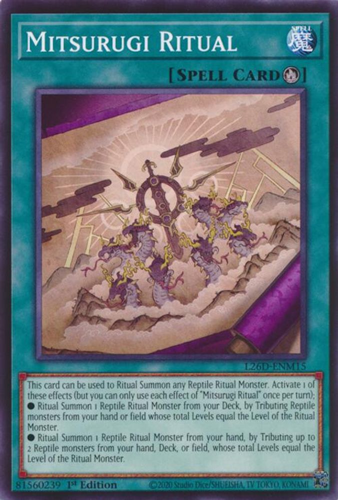 Mitsurugi Ritual (L26D-ENM15) - Common