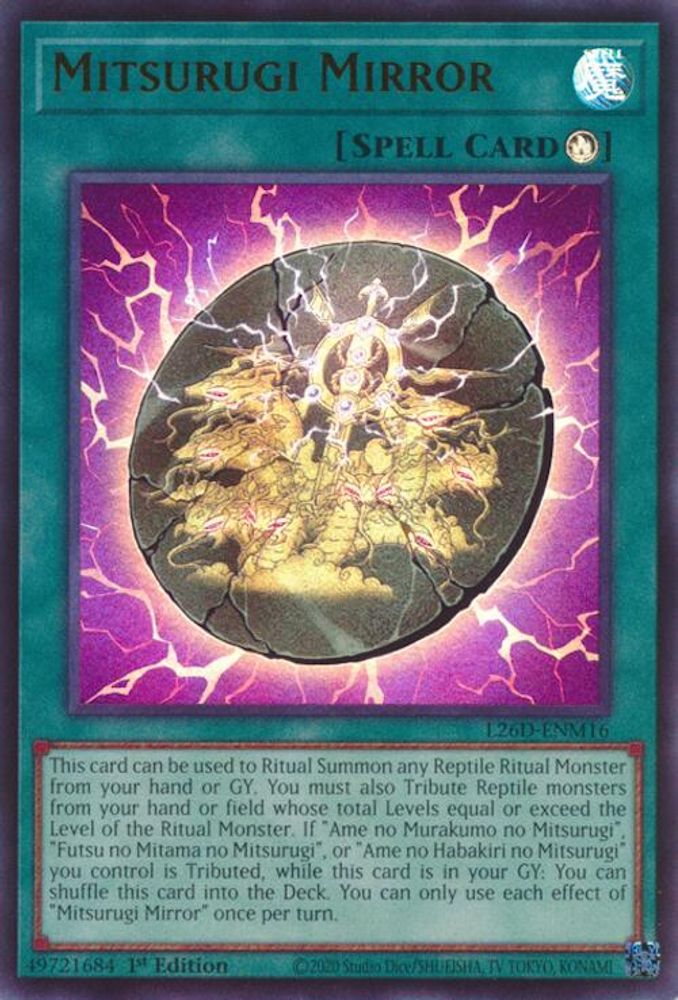 Mitsurugi Mirror (L26D-ENM16) - Ultra Rare
