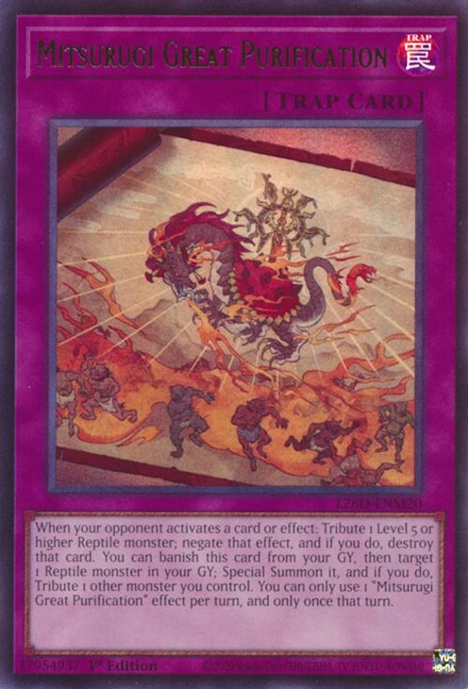 Mitsurugi Great Purification (L26D-ENM20) - Ultra Rare