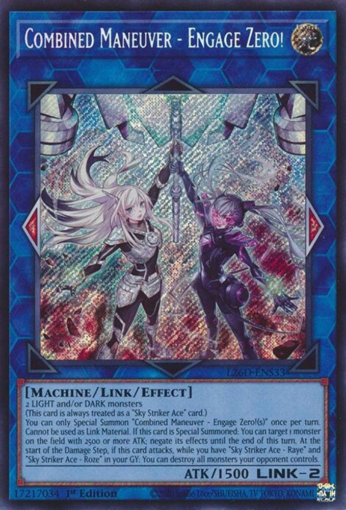 Combined Maneuver - Engage Zero! (Secret Rare) (L26D-ENS33) - Secret Rare