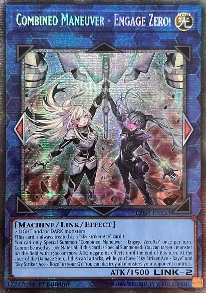 Combined Maneuver - Engage Zero! (Starlight Rare) (L26D-ENS33) - Starlight Rare