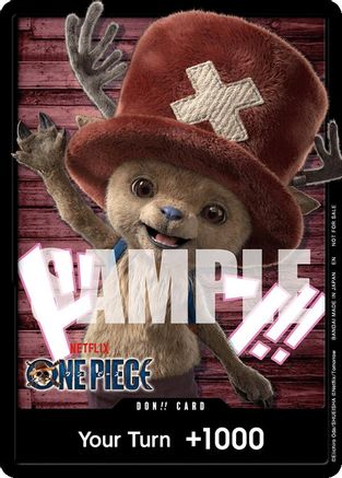 DON!! Card (Netflix Tony Tony.Chopper) - Promo