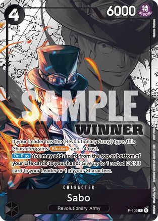 Sabo (Winner Pack 2026 Vol. 2) (P-105) - Promo
