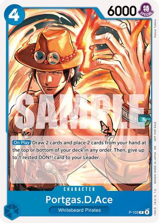 Portgas.D.Ace (Tournament Pack 2026 Vol. 2) (P-103) - Promo