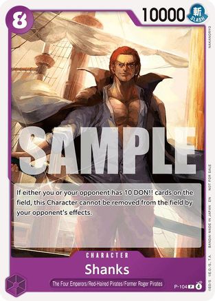 Shanks (Tournament Pack 2026 Vol. 2) (P-104) - Promo