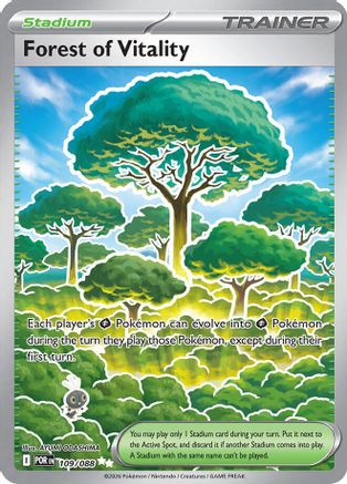 Forest of Vitality 109  - Holofoil - Ultra Rare