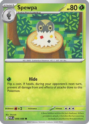 Spewpa 008/088  - Common