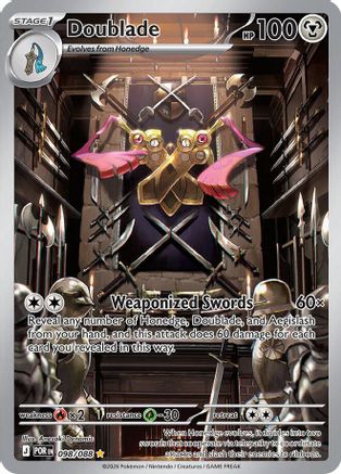 Doublade 098/088  - Holofoil - Illustration Rare