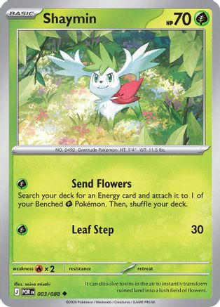 Shaymin 003  - Uncommon