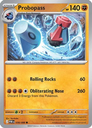 Probopass 038/088  - Reverse Holofoil - Common