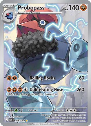 Probopass 096/088  - Holofoil - Illustration Rare