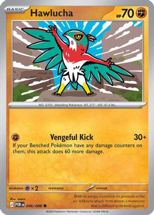 Hawlucha 046  - Reverse Holofoil - Common