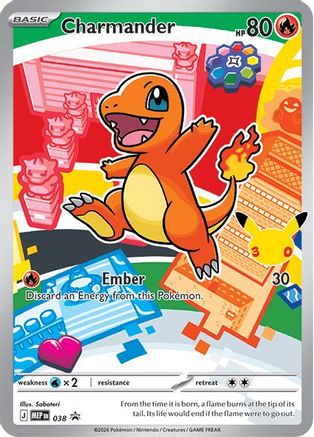 Charmander 038  - Holofoil - Promo
