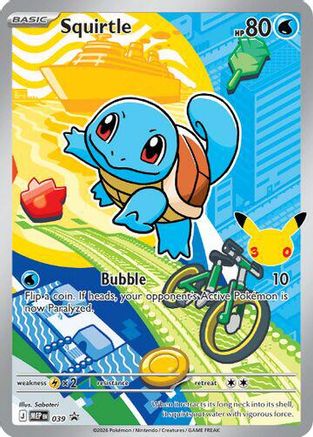 Squirtle 039  - Holofoil - Promo