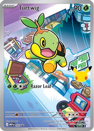 Turtwig 040  - Holofoil - Promo