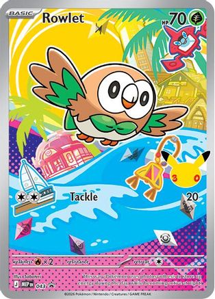 Rowlet 043  - Holofoil - Promo