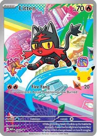 Litten 044  - Holofoil - Promo