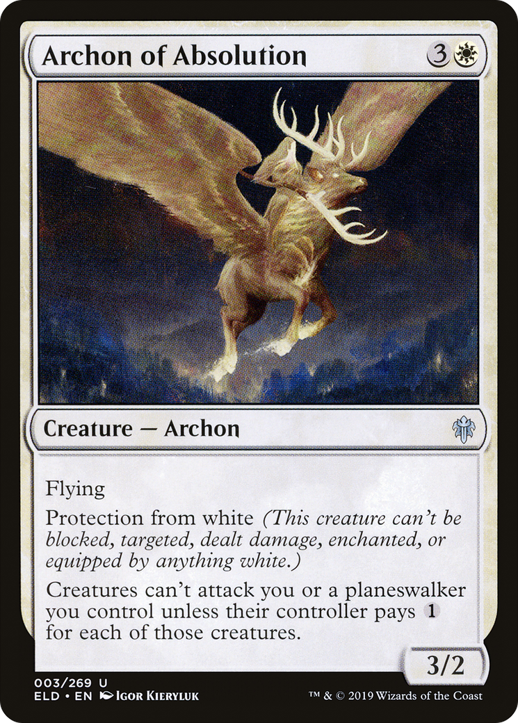 Archonte de l'Absolution [Trône d'Eldraine] 