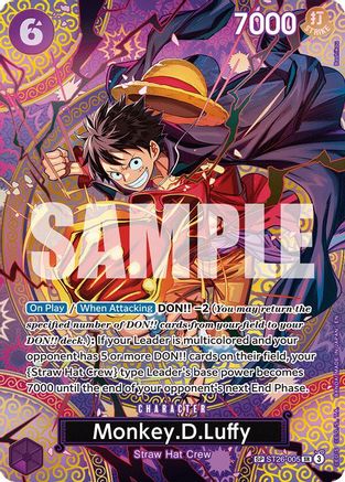 Monkey.D.Luffy (SP) (ST26-005) - Super Rare