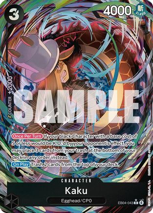Kaku (Alternate Art) (EB04-043) - Rare