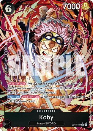 Koby (EB04-044) (Alternate Art) (EB04-044) - Super Rare