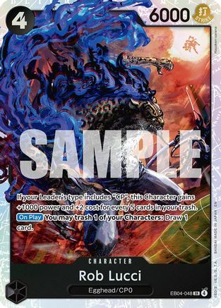 Rob Lucci (EB04-048) - Super Rare