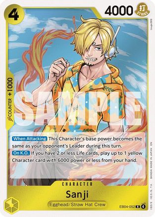 Sanji (EB04-052) (EB04-052) - Rare