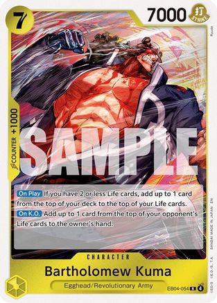 Bartholomew Kuma (EB04-054) (EB04-054) - Rare