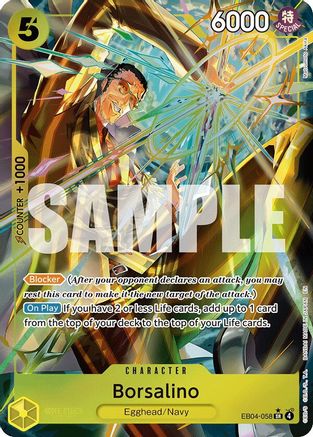 Borsalino (Alternate Art) (EB04-058) - Super Rare