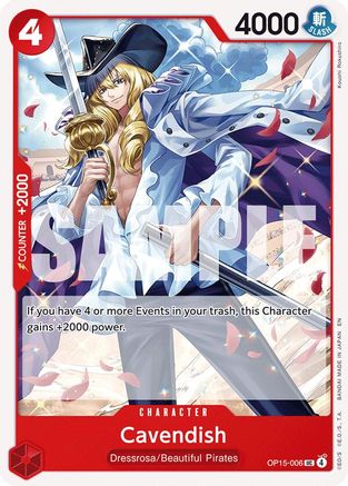 Cavendish (OP15-006) - Uncommon