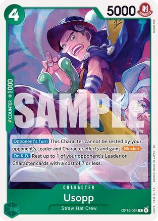 Usopp (OP15-024) - Rare